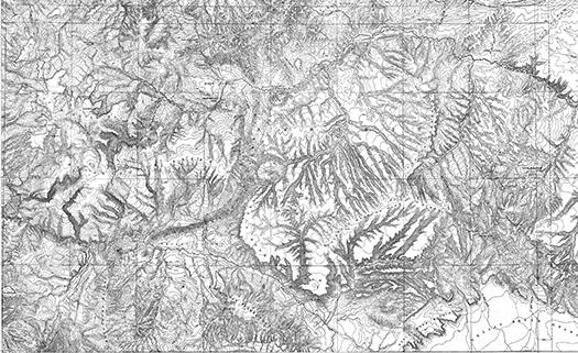 1877年海登测绘图